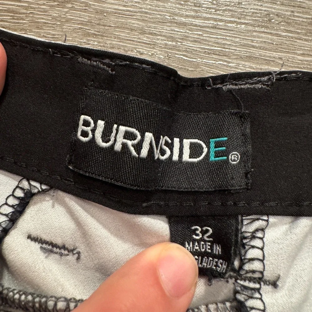 Burnside Board Shorts Mens 32 Gray Swim Surf‎ Beach Trunks Surfer 10